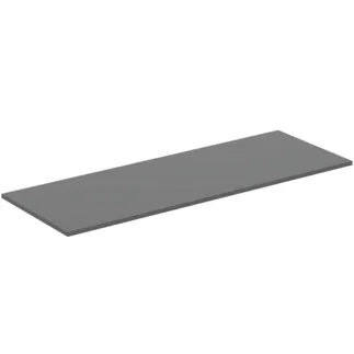 IDEAL STANDARD I.LIFE B - Waschtischplatte 1403x507x16 mm in greige matt - Nachhaltig gewonnenes Holz #T5321NG - Quarzgrau
