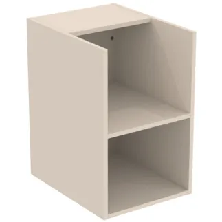 IDEAL STANDARD I.LIFE B - Schrank 400x505x630 mm in sandbeige matt - Vormontiert, Nachhaltig gewonnenes Holz #T5322NF - Sandbeige