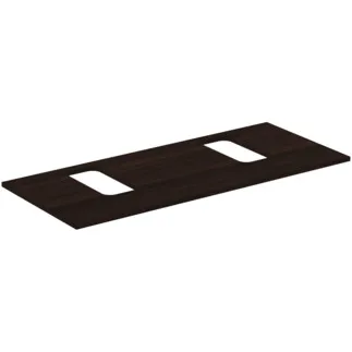 IDEAL STANDARD I.LIFE B - Waschtischplatte 1202x507x16 mm in coffee oak - Nachhaltig gewonnenes Holz #T5416NW - Coffee Oak