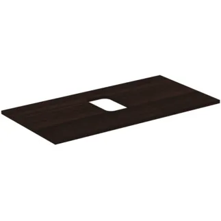 IDEAL STANDARD I.LIFE B - Waschtischplatte 1002x507x16 mm in coffee oak - Nachhaltig gewonnenes Holz #T5411NW - Coffee Oak