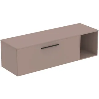 IDEAL STANDARD I.LIFE B - Möbelpaket 1603x507x456 mm in greige matt - SoftClosing, Nachhaltig gewonnenes Holz #T5837NH - Greige