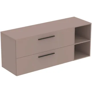 IDEAL STANDARD I.LIFE B - Möbelpaket 1603x507x646 mm in greige matt - SoftClosing, Nachhaltig gewonnenes Holz #T5764NH - Greige