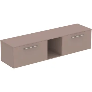 IDEAL STANDARD I.LIFE B - Möbelpaket 2003x507x456 mm in greige matt - SoftClosing, Nachhaltig gewonnenes Holz #T5850NH - Greige
