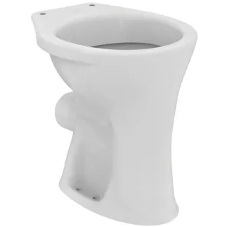 IDEAL STANDARD EUROVIT - Stand-WC 360x465x450 mm in weiß glänzend, CL1 Vollspülung 5.9 - 6 l/min, horizontaler Ablauf - CL1 #V311601 - Weiß (Alpin)