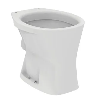 IDEAL STANDARD EUROVIT - Stand-WC 360x465x395 mm in weiß glänzend, CL1 Vollspülung 5.9 - 6 l/min, horizontaler Ablauf - CL1 #V320101 - Weiß (Alpin)