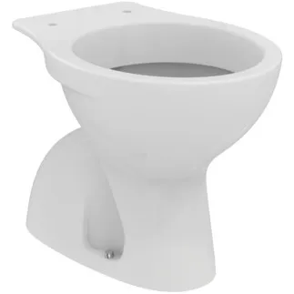 IDEAL STANDARD EUROVIT - Stand-WC 360x560x395 mm in weiß glänzend, CL1 Vollspülung 4.5 - 6 l/min, vertikaler Ablauf - CL1, Spülrandlose Spültechnologie RimLS #W333201 - Weiß (Alpin)