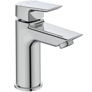 IDEAL STANDARD TESI - Waschtischarmatur 50x139x159 mm, 93 mm vertikaler Abstand bis Mitte Auslauf in chrom, 5 l/min (3 bar), ohne Ablaufgarnitur - EasyFix, Strahlregler, Durchflussbegrenzer, EPD, FirmaFlow, SmartShine Oberfläche #A6559AA - Chrom