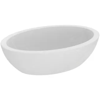 IDEAL STANDARD STRADA O - Schale 600x420x160 mm in weiß glänzend, ohne Hahnloch, ohne Überlauf #K078401 - Weiß (Alpin)
