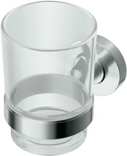 IDEAL STANDARD IOM - Zahnputzbecher 66x103x96 mm in chrom #A9121AA - Chrom
