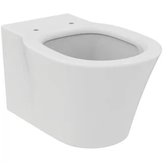 IDEAL STANDARD CONNECT AIR - Wand-WC 360x540x350 mm in weiß, CL1 Vollspülung 4.5 - 6 l/min, horizontaler Ablauf - CL1, CL2, Spültechnologie AquaBlade, IdealPlus #E0054MA - Weiß (Alpin) mit Ideal Plus