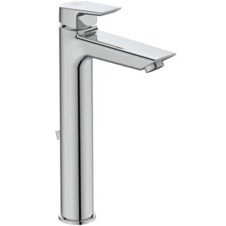 IDEAL STANDARD TESI - Waschtischarmatur 50x200x301 mm, 140 mm vertikaler Abstand bis Mitte Auslauf in chrom, 5 l/min (3 bar), mit Ablaufgarnitur - EasyFix, Strahlregler, Durchflussbegrenzer, EPD, FirmaFlow, SmartShine Oberfläche #A6573AA - Chrom