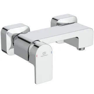 IDEAL STANDARD EDGE - Brausearmatur AP 207x137x106 mm in chrom, 20.0 l/min (3 bar) - Click-Technologie, EPD, FirmaFlow, SmartShine Oberfläche #A7120AA - Chrom