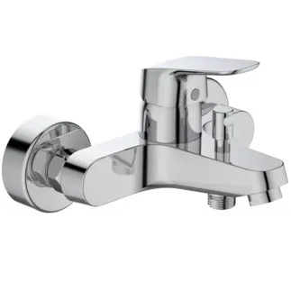 IDEAL STANDARD CERAFLEX - Badearmatur AP 207x184x123 mm, 162 mm vertikaler Abstand bis Mitte Auslauf in chrom, 20.0 l/min (3 bar) - Click-Technologie, EPD, FirmaFlow, SmartShine Oberfläche #B1721AA - Chrom