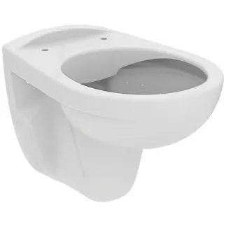 IDEAL STANDARD EUROVIT - Wand-WC 360x525x350 mm in weiß glänzend, CL1 Vollspülung 4.5 - 6 l/min, horizontaler Ablauf - CL1 #K881001 - Weiß (Alpin)