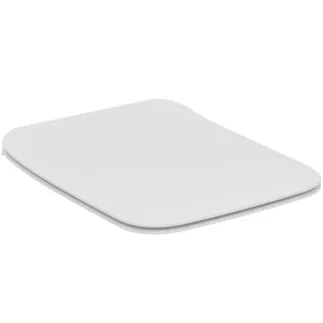 IDEAL STANDARD STRADA II - Sandwich Sitz 370x450x45 mm in weiß glänzend - SoftClosing WC #T360101 - Weiß (Alpin)