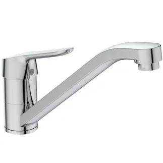 IDEAL STANDARD CERAFLEX - Küchenarmatur 47x267x172 mm, 228 mm vertikaler Abstand bis Mitte Auslauf in chrom, 9 l/min (3 bar) - EasyFix, BlueStart, Click-Technologie, EPD, FirmaFlow, SmartShine Oberfläche #BC129AA - Chrom