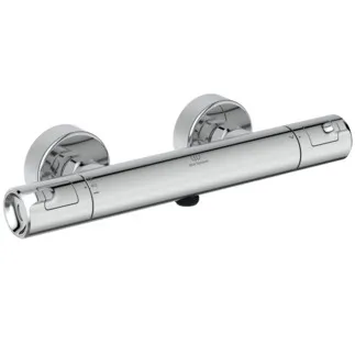 IDEAL STANDARD CERATHERM T50 - Brausearmatur AP 325x99x70 mm in chrom, 22 l/min (3 bar) - Thermostatfunktion, Wasser- & Energiesparend, CoolBody, Sicherheitssperre, SmartShine Oberfläche, NF-zertifiziert #A7214AA - Chrom