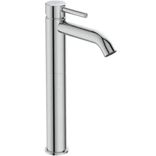 IDEAL STANDARD CERALINE - Waschtischarmatur 50x190x321 mm, 150 mm vertikaler Abstand bis Mitte Auslauf in chrom, 3.8 l/min (3 bar), mit Ablaufgarnitur - Strahlregler, Verdeckter Strahlregler, EPD, SmartShine Oberfläche #BC194AA - Chrom