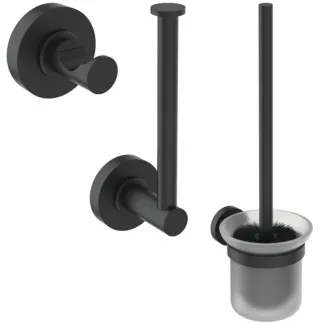 IDEAL STANDARD IOM - Zubehörpaket in schwarz #A9246XG - Silk Black