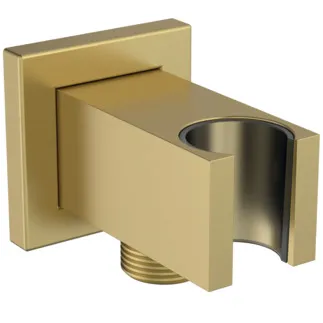 IDEAL STANDARD IDEALRAIN - Wandanschlussbogen 55x65x55 mm in brushed gold - PVD Technologie #BC771A2 - Brushed Gold