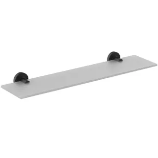 IDEAL STANDARD IOM - Ablage 520x138x48 mm in schwarz #A9124XG - Silk Black