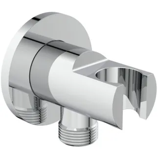 IDEAL STANDARD IDEALRAIN - Wandanschlussbogen 57x78x57 mm in chrom #BC807AA - Chrom
