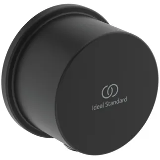 IDEAL STANDARD IDEALRAIN - Wandanschlussbogen 64x60x64 mm in schwarz #BC808XG - Silk Black
