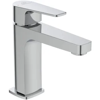 IDEAL STANDARD CERAFINE MODEL D - Waschtischarmatur 50x160x159 mm, 120 mm vertikaler Abstand bis Mitte Auslauf in chrom, 5 l/min (3 bar), ohne Ablaufgarnitur - EasyFix, Strahlregler, Durchflussbegrenzer, EPD, FirmaFlow, SmartShine Oberfläche, NF-zertifiziert #BC553AA - Chrom