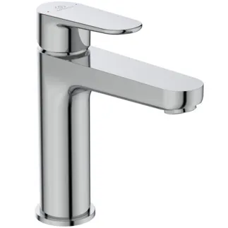 IDEAL STANDARD CERAFINE MODEL O - Waschtischarmatur 50x162x176 mm, 125 mm vertikaler Abstand bis Mitte Auslauf in chrom, 3.8 l/min (3 bar), ohne Ablaufgarnitur - EasyFix, Strahlregler, EPD, FirmaFlow, SmartShine Oberfläche #BC554AA - Chrom