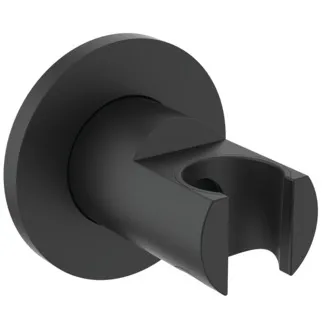 IDEAL STANDARD IDEALRAIN - Brausehalter 60x58x60 mm in schwarz #BC806XG - Silk Black