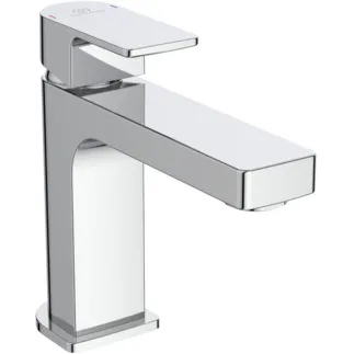 IDEAL STANDARD EDGE - Waschtischarmatur 48x154x144 mm, 120 mm vertikaler Abstand bis Mitte Auslauf in chrom, 5 l/min (3 bar), ohne Ablaufgarnitur - EasyFix, Strahlregler, Durchflussbegrenzer, EPD, SmartShine Oberfläche #A7103AA - Chrom