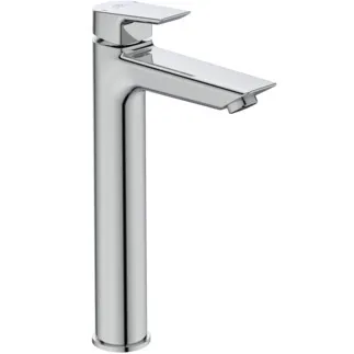 IDEAL STANDARD TESI - Waschtischarmatur 50x186x301 mm, 140 mm vertikaler Abstand bis Mitte Auslauf in chrom, 5 l/min (3 bar), ohne Ablaufgarnitur - EasyFix, Strahlregler, Durchflussbegrenzer, EPD, FirmaFlow, SmartShine Oberfläche #A6575AA - Chrom