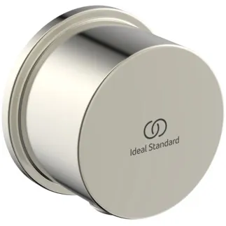 IDEAL STANDARD IDEALRAIN - Wandanschlussbogen 64x60x64 mm in silver storm - PVD Technologie #BC808GN - Edelstahl