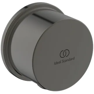IDEAL STANDARD IDEALRAIN - Wandanschlussbogen 64x60x64 mm in magnetic grey - PVD Technologie #BC808A5 - Magnetic Grey