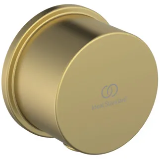 IDEAL STANDARD IDEALRAIN - Wandanschlussbogen 64x60x64 mm in brushed gold - PVD Technologie #BC808A2 - Brushed Gold