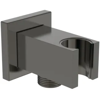 IDEAL STANDARD IDEALRAIN - Wandanschlussbogen 55x65x55 mm in magnetic grey - PVD Technologie #BC771A5 - Magnetic Grey