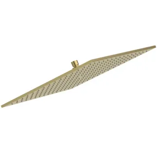 IDEAL STANDARD IDEALRAIN - Kopfbrause 403x58x403 mm in brushed gold, 12 l/min (3 bar) - Metall-Regenbrause, PVD Technologie #A5806A2 - Brushed Gold