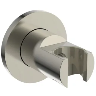 IDEAL STANDARD IDEALRAIN - Brausehalter 60x58x60 mm in silver storm - PVD Technologie #BC806GN - Edelstahl