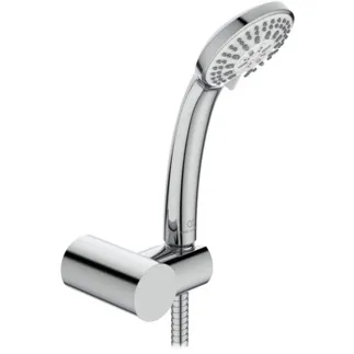 IDEAL STANDARD IDEALRAIN - Brausekombination ohne Brausestange 149x248.5 mm in chrom, 8 l/min (3 bar) - Durchflussbegrenzer #B9507AA - Chrom
