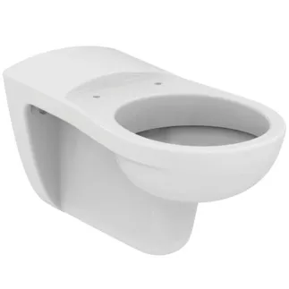 IDEAL STANDARD CONTOUR 21 - Wand-WC 355x700x380 mm in weiß glänzend, CL1 Vollspülung 5.9 - 6 l/min, horizontaler Ablauf - CL1, NF-zertifiziert #V340401 - Weiß (Alpin)