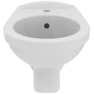 IDEAL STANDARD EUROVIT - Wand-Bidet 360x520x350 mm in weiß glänzend, 1 Hahnloch, mit Überlauf #V493101 - Weiß (Alpin), Bild 3
