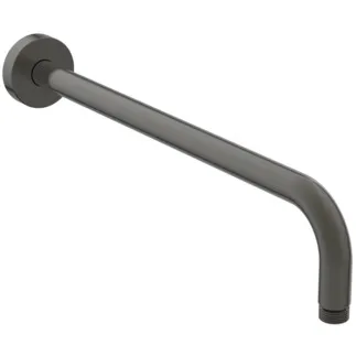 IDEAL STANDARD IDEALRAIN - Decken- & Wandanschluss 55x418x114 mm, 390 mm vertikaler Abstand bis Mitte Auslauf in magnetic grey - PVD Technologie #B9445A5 - Magnetic Grey