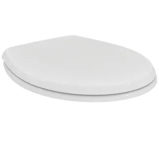 IDEAL STANDARD Sandwich Sitz 370x440x45 mm in weiß glänzend - SoftClosing WC #W303001 - Weiß (Alpin)