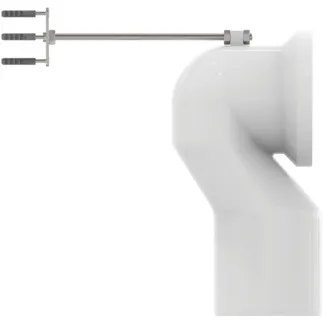 IDEAL STANDARD Anschlussstutzen 132x315x290 mm in neutral #J324867 - Neutral