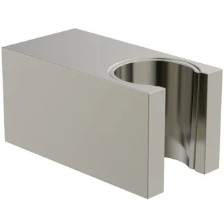 IDEAL STANDARD IDEALRAIN - Brausehalter 30x60x30 mm in silver storm - PVD Technologie #BC770GN - Edelstahl