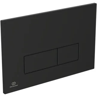 IDEAL STANDARD OLEAS - Mechanische Betätigungsplatte 234x8.5x154 mm, mechanisch in schwarz #R0121A6 - Schwarz