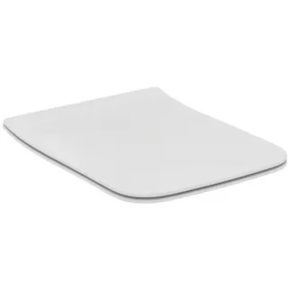 IDEAL STANDARD BLEND CUBE - Sandwich Sitz 360x460x50 mm in weiß glänzend - SoftClosing WC #T521101 - Weiß (Alpin)