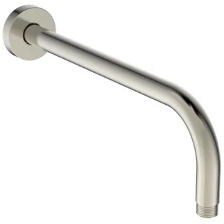 IDEAL STANDARD IDEALRAIN - Decken- & Wandanschluss 55x318x118 mm, 290 mm vertikaler Abstand bis Mitte Auslauf in silver storm - PVD Technologie #B9444GN - Edelstahl