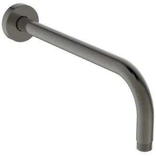 IDEAL STANDARD IDEALRAIN - Decken- & Wandanschluss 55x318x118 mm, 290 mm vertikaler Abstand bis Mitte Auslauf in magnetic grey - PVD Technologie #B9444A5 - Magnetic Grey