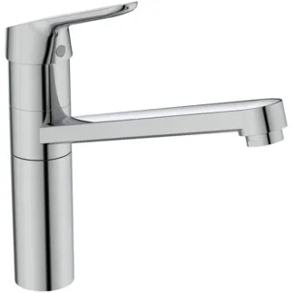 IDEAL STANDARD CERAFLEX - Küchenarmatur 47x260x241 mm, 222 mm vertikaler Abstand bis Mitte Auslauf in chrom, 9 l/min (3 bar) - EasyFix, BlueStart, Click-Technologie, EPD, FirmaFlow, SmartShine Oberfläche #BC135AA - Chrom